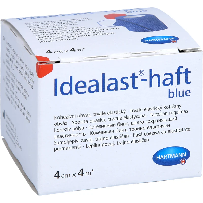 Idealast-haft color Binde 4cmx4m blau, 1 St BIN