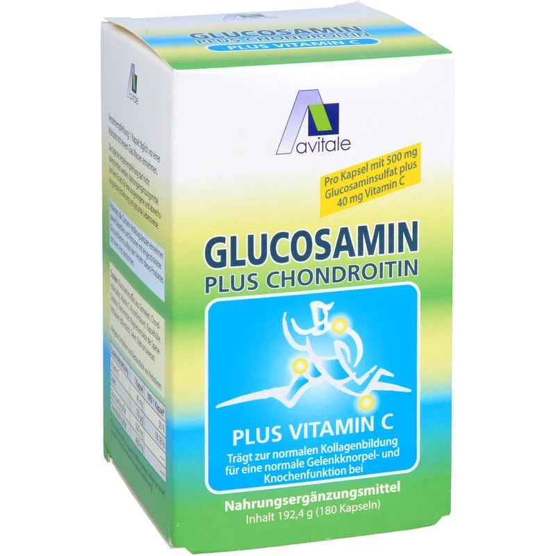 Glucosamin Kaps.500mg+ Chondroitin 400mg, 180 St KAP