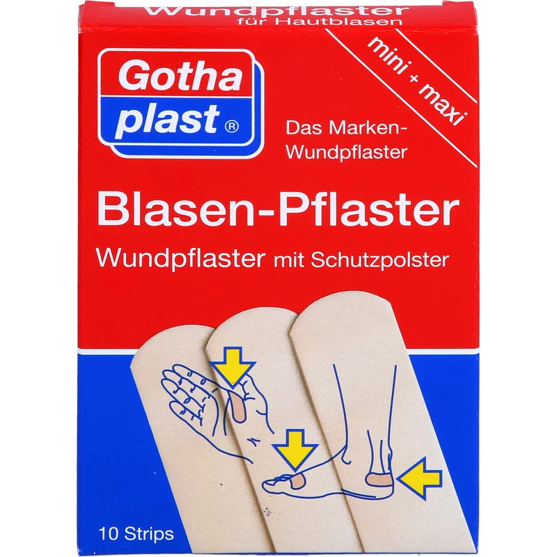 Gothaplast Hautblasenpflaster, 10 St PFL