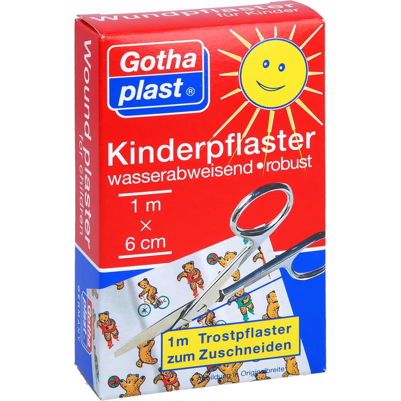 Gothaplast Kinderpflaster 1mx6cm, 1 St PFL
