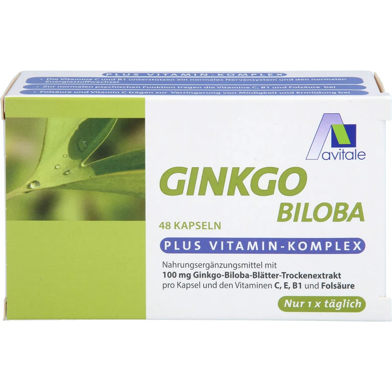 Ginkgo Biloba Kapseln, 48 St KAP