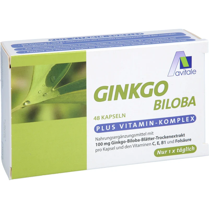 Ginkgo Biloba Kapseln, 48 St KAP
