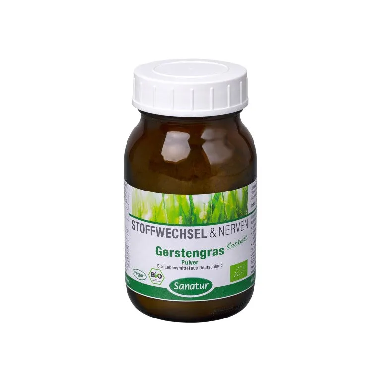 Gerstengras BIO Pulver, 90 g PUL