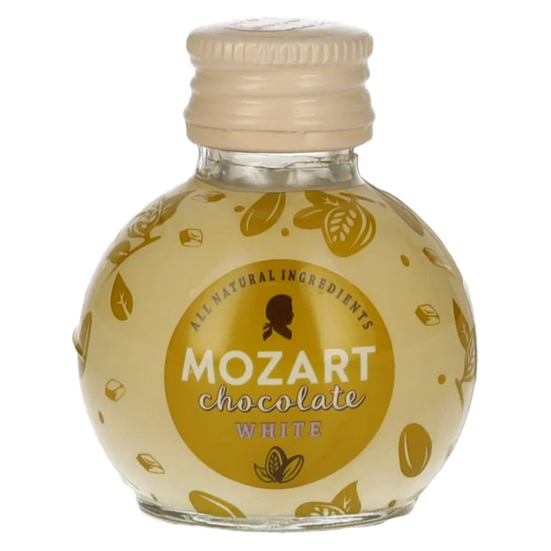 Mozart Chocolate White Sahnelikör 15% Vol. 0,02l