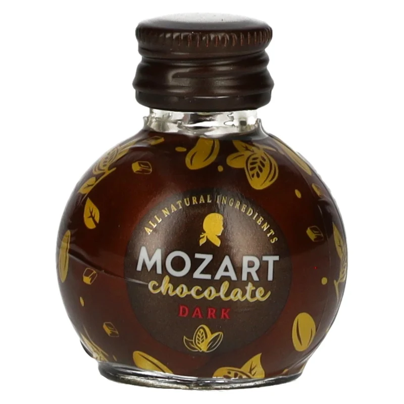 Mozart Chocolate Dark Sahnelikör 17% Vol. 0,02l
