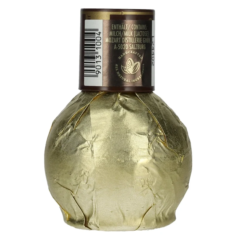 Mozart Chocolate Cream Gold Sahnelikör 17% Vol. 0,05l