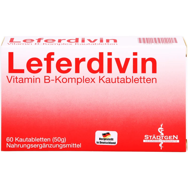 Leferdivin Vitamin B-Komplex Kautablette, 60 St KTA