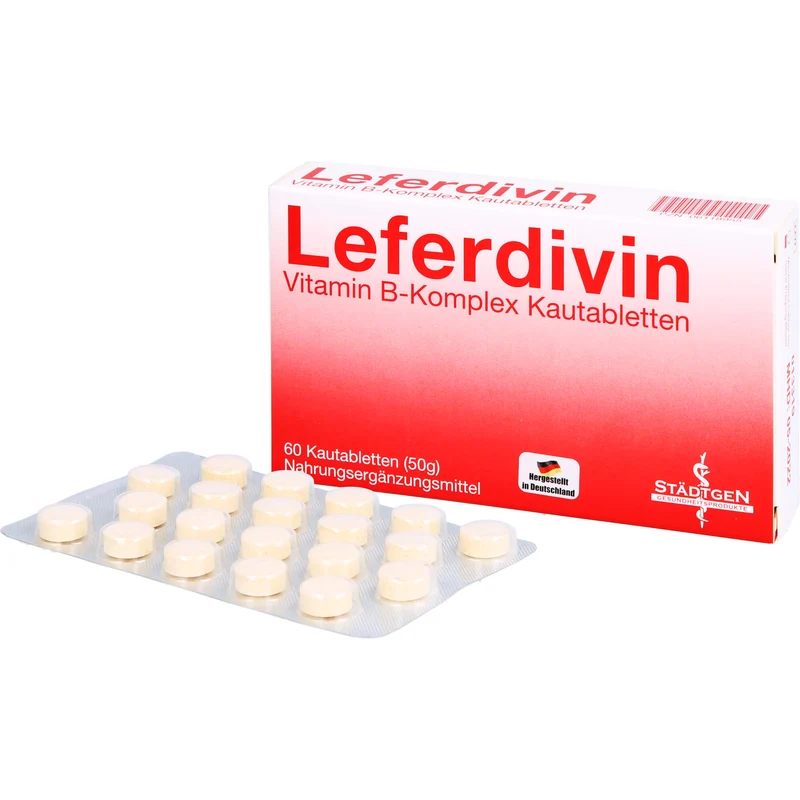 Leferdivin Vitamin B-Komplex Kautablette, 60 St KTA