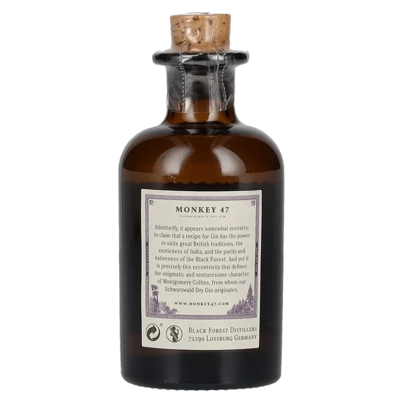 Monkey 47 Schwarzwald Dry Gin 47% Vol. 0,05l