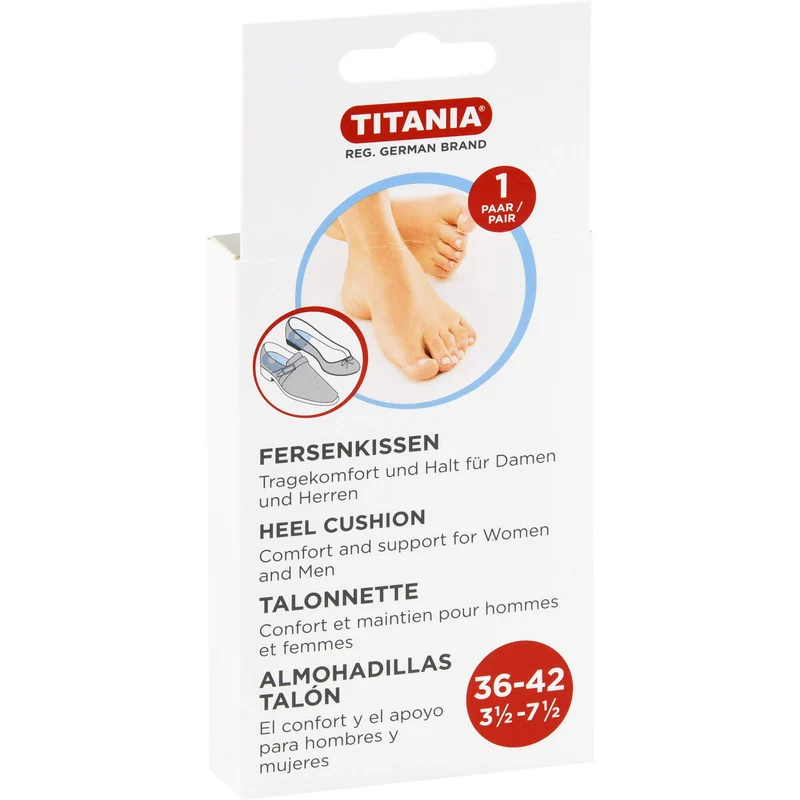 Fersenkissen 36-42 TITANIA, 2 St