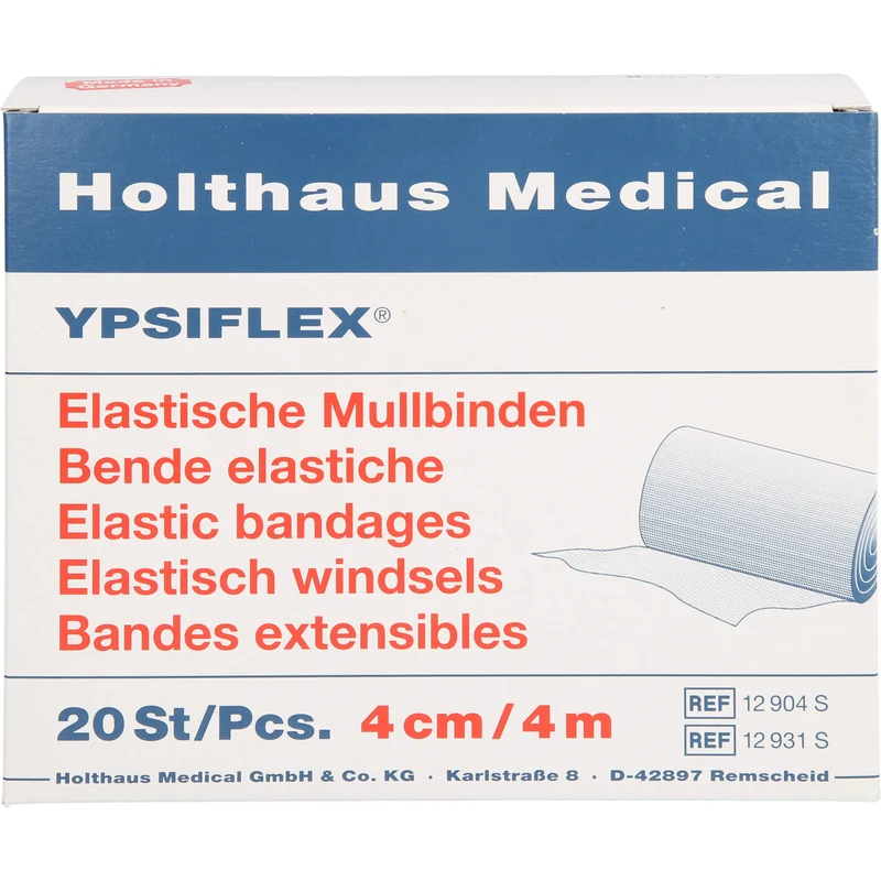 Elastische Mullbinde 4cmx4m, 20 St BIN