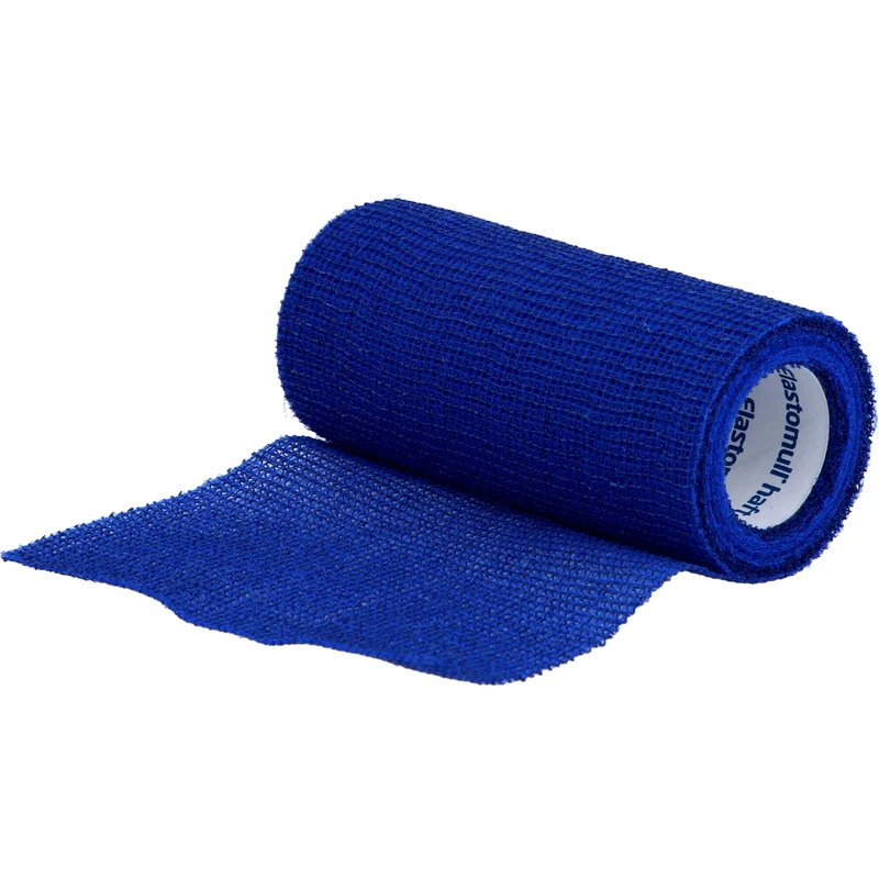 Elastomull haft 4mx10cm color blau, 1 St BIN