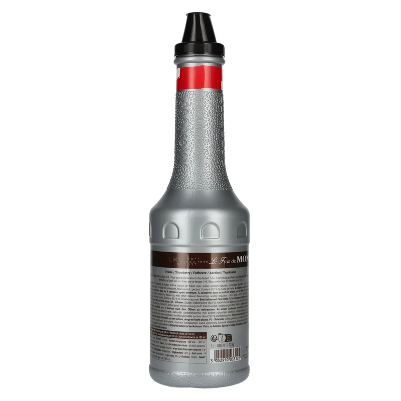 Monin Fruchtpüree ERDBEERE 1l PET