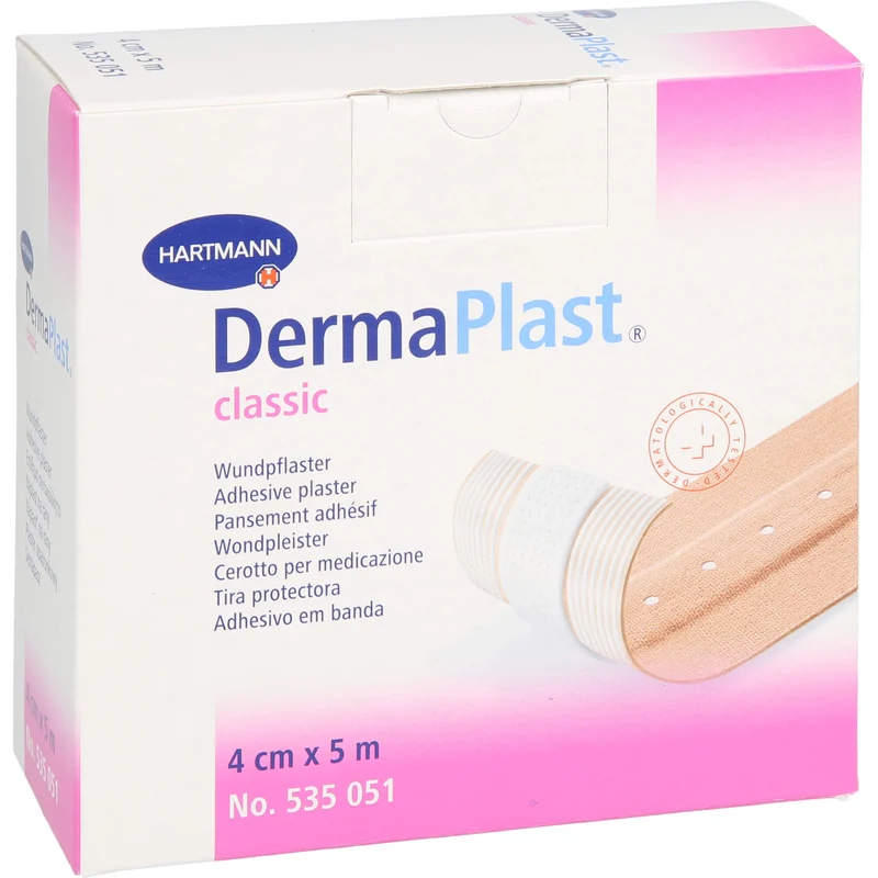 DermaPlast Classic 4cmx5m, 1 St PFL
