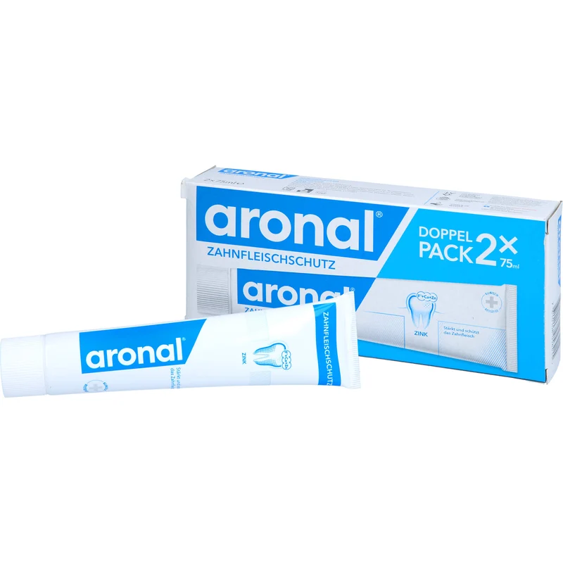 aronal Zahnpasta Doppelpack, 2X75 ml ZPA