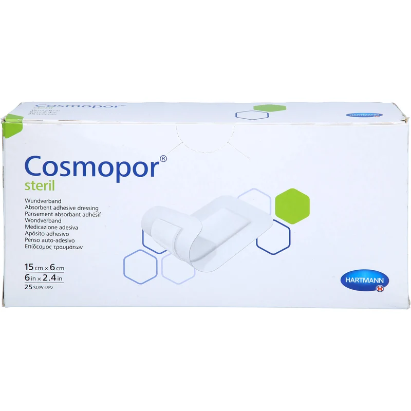 COSMOPOR STERIL 15X6CM, 25 St PFL