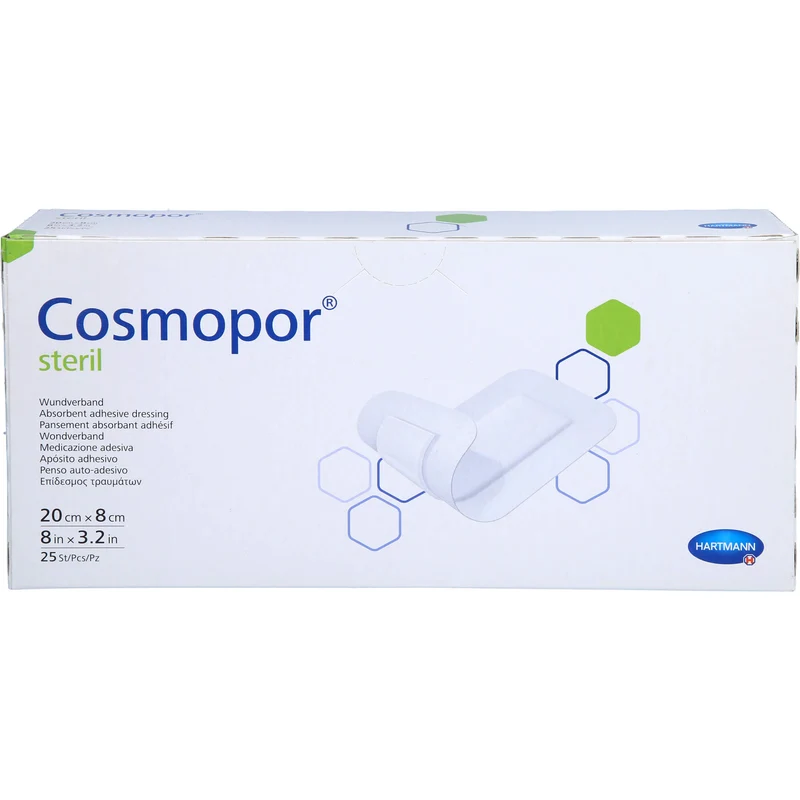 COSMOPOR STERIL 20X8CM, 25 St PFL