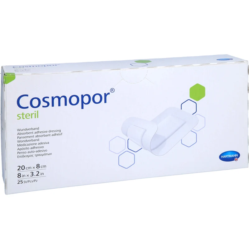COSMOPOR STERIL 20X8CM, 25 St PFL