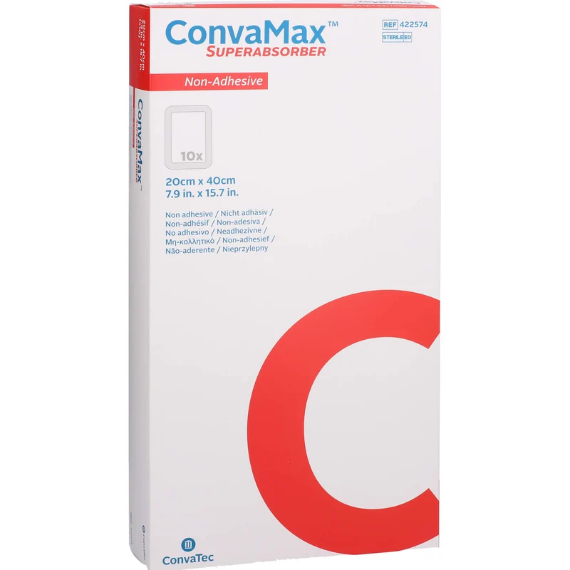 ConvaMax Superabsorber nicht adhäsiv 20x40 cm, 10 St VER