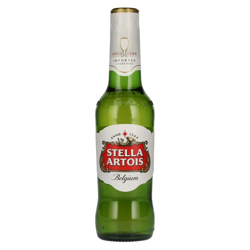 Stella Artois Premium Lager Beer 5,2% Vol. 0,33l