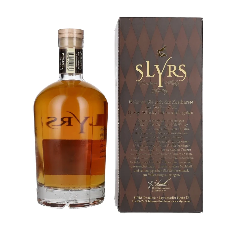 Slyrs 12 Years Old Single Malt Whisky Limited Edition 43% Vol. 0,7l in Geschenkbox