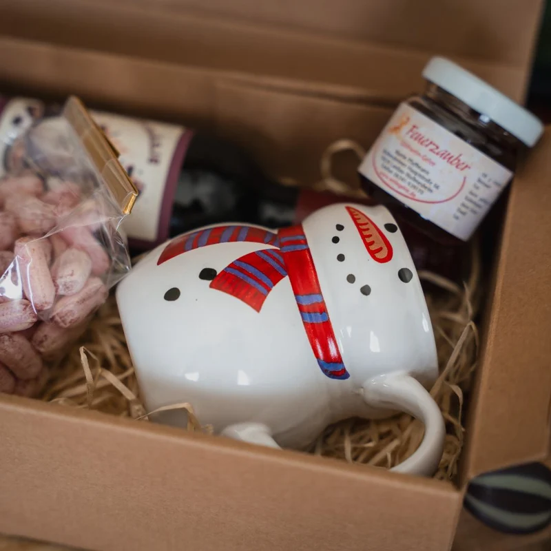 Glühwein Geschenk-Set | Feinkost trifft Glühwein aus Rotwein
