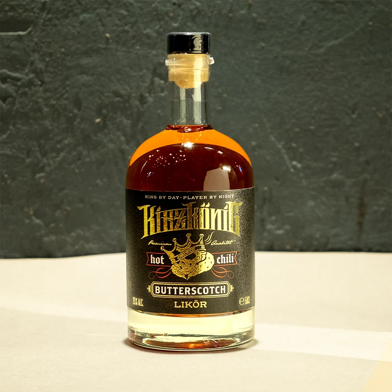 KIEZKÖNIG Butterscotch Likör mit Chili