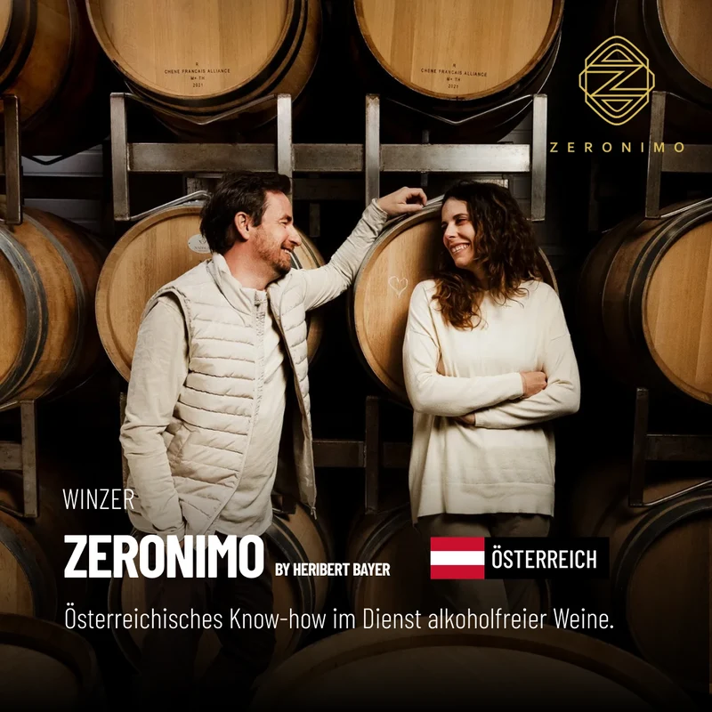 ZERONIMO GRÜNER VELTLINER 0,375: ein Stück Österreich im Glas und ohne Alkohol