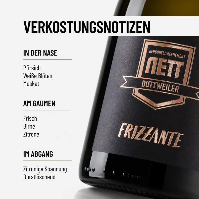 FRIZZANTE: chic, frisch und perlend, nicht nur für den Sommer