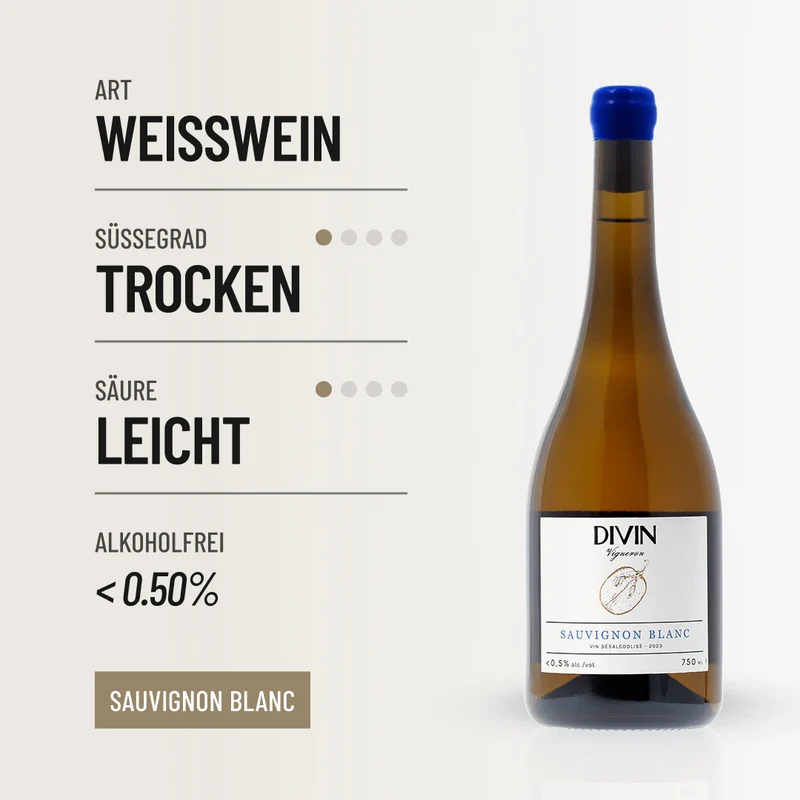 DIVIN VIGNERON SAUVIGNON BLANC: mit leichtem Barrique