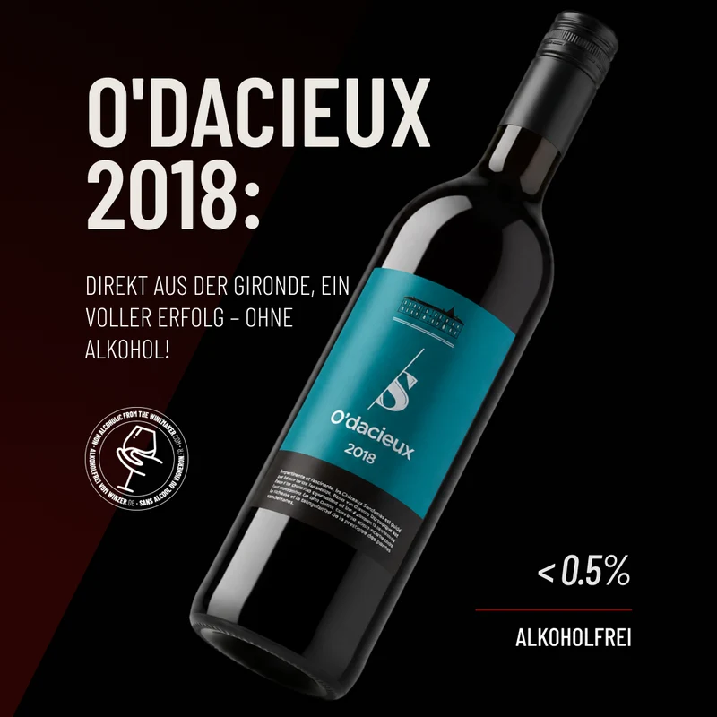 O'DACIEUX 2018: Direkt aus der Gironde, ein voller Erfolg – ohne Alkohol!