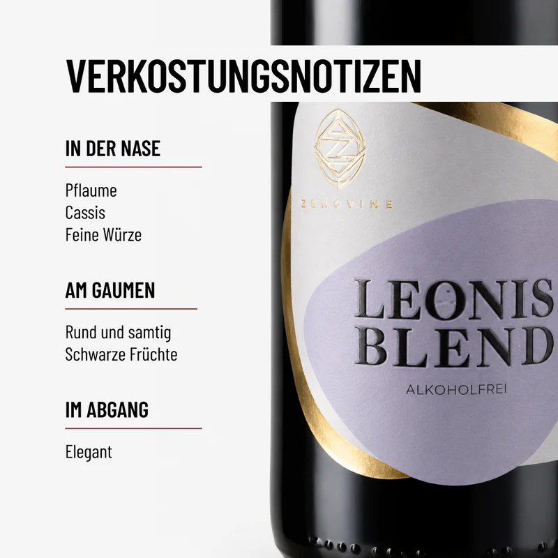 ZERONIMO LEONIS BLEND 0,375L: klein, aber vom Feinsten