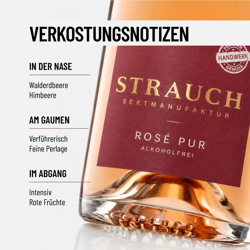 ROSÉ PUR BIO: auch im Rosé ab sofort in 0,2 L erhältlich