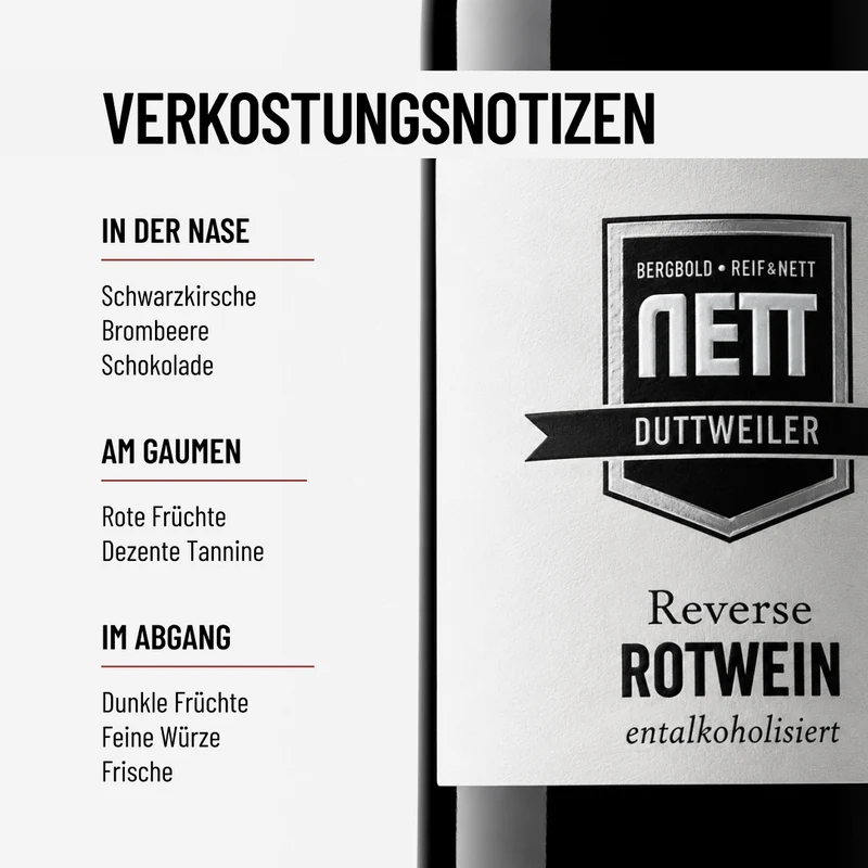 REVERSE ROT: der fruchtige und trockene Rotwein aus dem Haus Bergdolt-Reif und Nett