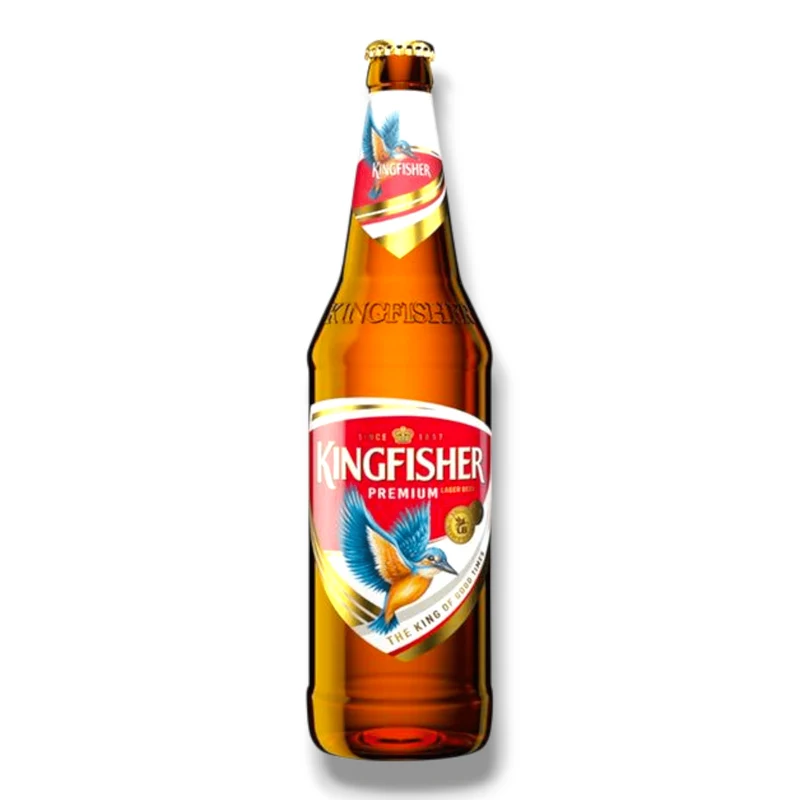 Kingfisher Premium Lager 0,33l - mildes Bier aus Indien mit 4,5% Vol.