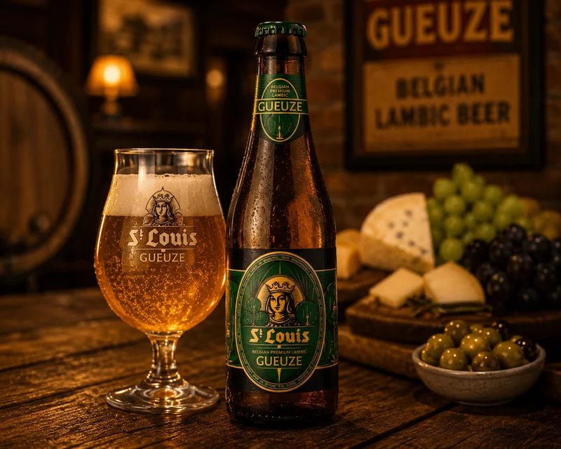 St. Louis Premium Gueuze 0,25l - belgisches Rohweizenbier 4,5% Vol.