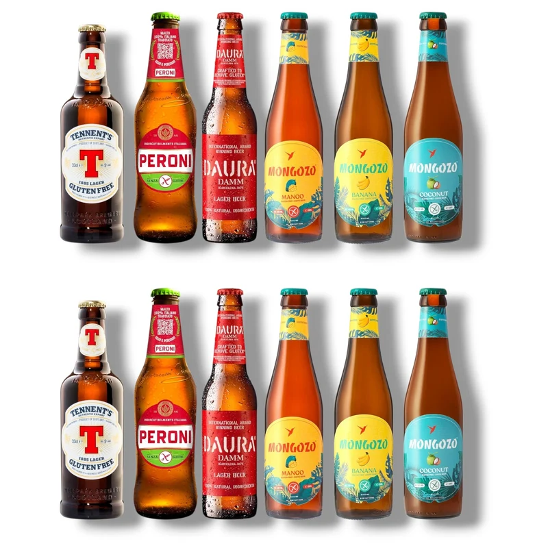 Glutenfreies Bier Mixpaket – Internationale Bierspezialitäten