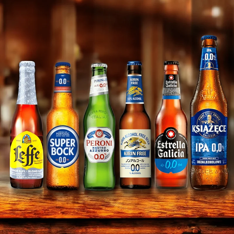 Alkoholfreies Bierpaket – 6 internationale Biere 0,0 %