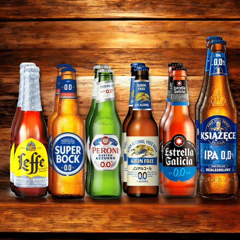 Alkoholfreies Bierpaket – 6 internationale Biere 0,0 %
