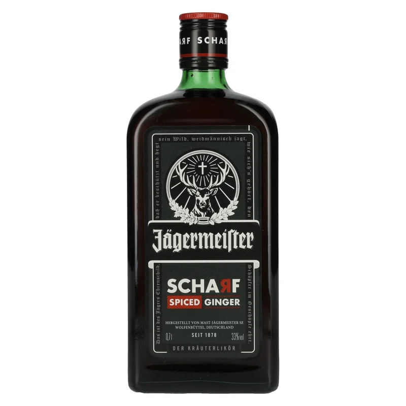 Jägermeister SCHARF SPICED Ginger Kräuterlikör 33% Vol. 0,7l