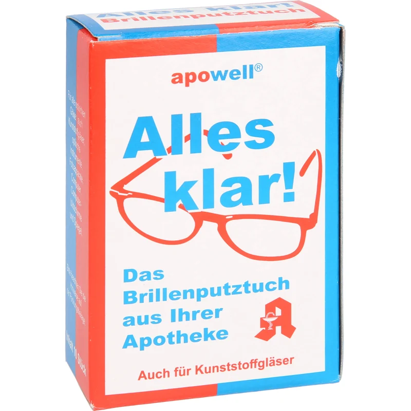 Brillenputztuch ALLES KLAR, 10 St TUE