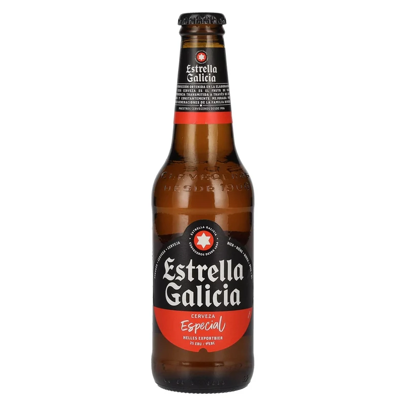 Estrella Galicia Cerveza Especial 5,5% Vol. 0,33l