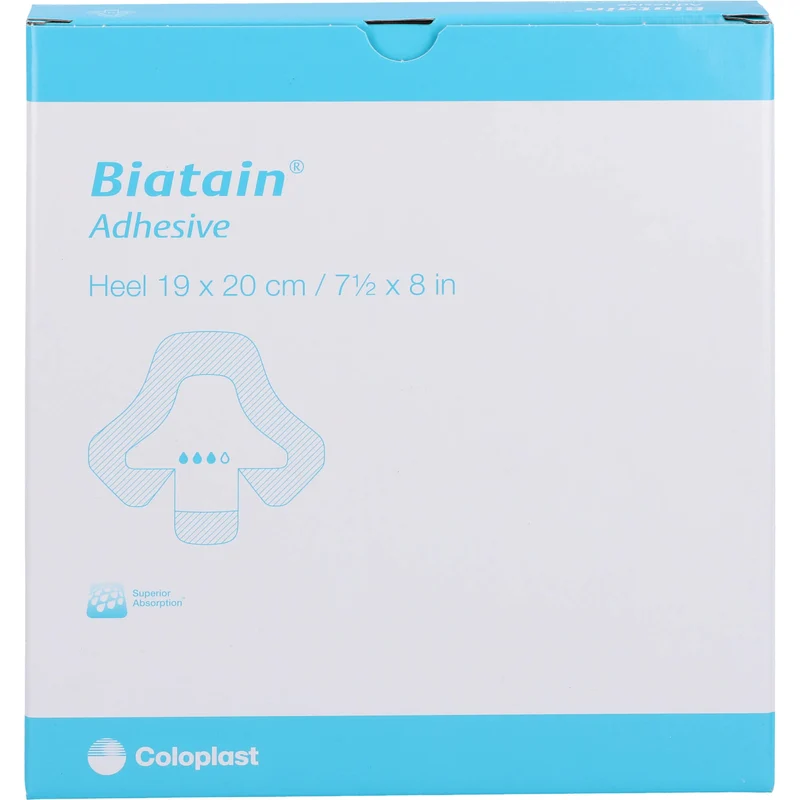 Biatain Schaumverband Ferse 19x20cm 3488, 5 St VER