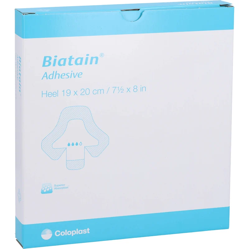 Biatain Schaumverband Ferse 19x20cm 3488, 5 St VER