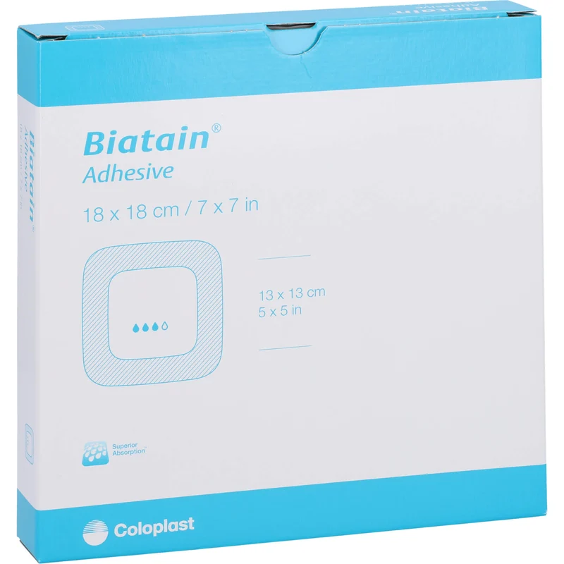 Biatain Schaumverband selbsthaftend 18x18cm 3423, 5 St VER