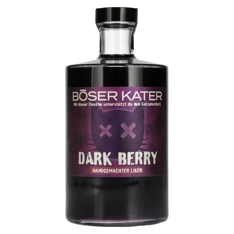 BÖSER KATER Dark Berry Likör 20% Vol. 0,5l