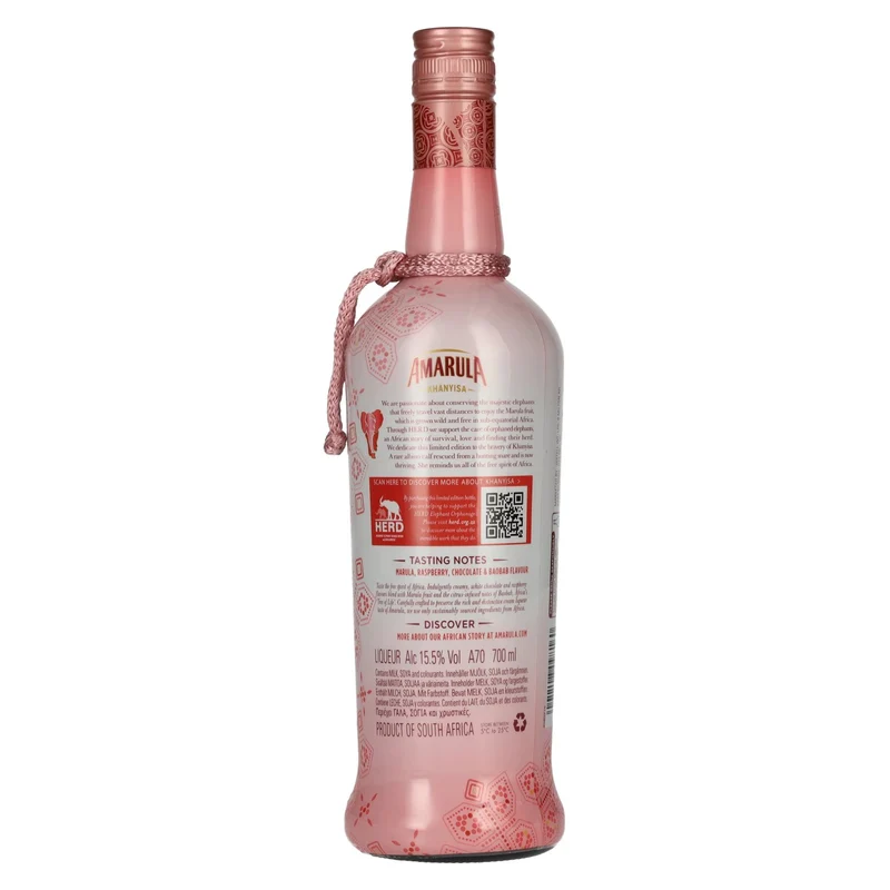 Amarula Cream Raspberry, Chocolate & African Baobab Flavour 15,5% Vol. 0,7l