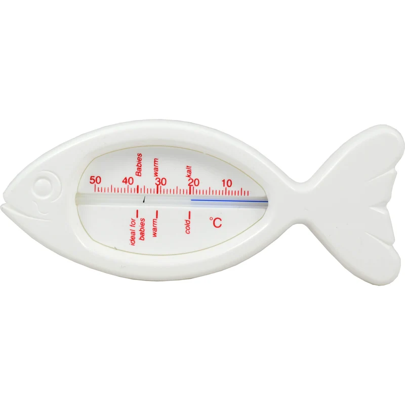 Badethermometer Fisch weiss, 1 St