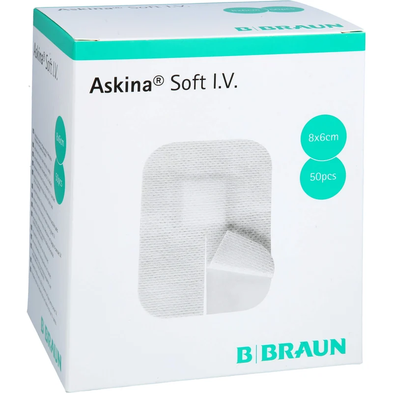 Askina Soft i.V. 8x6cm, 50 St PFL
