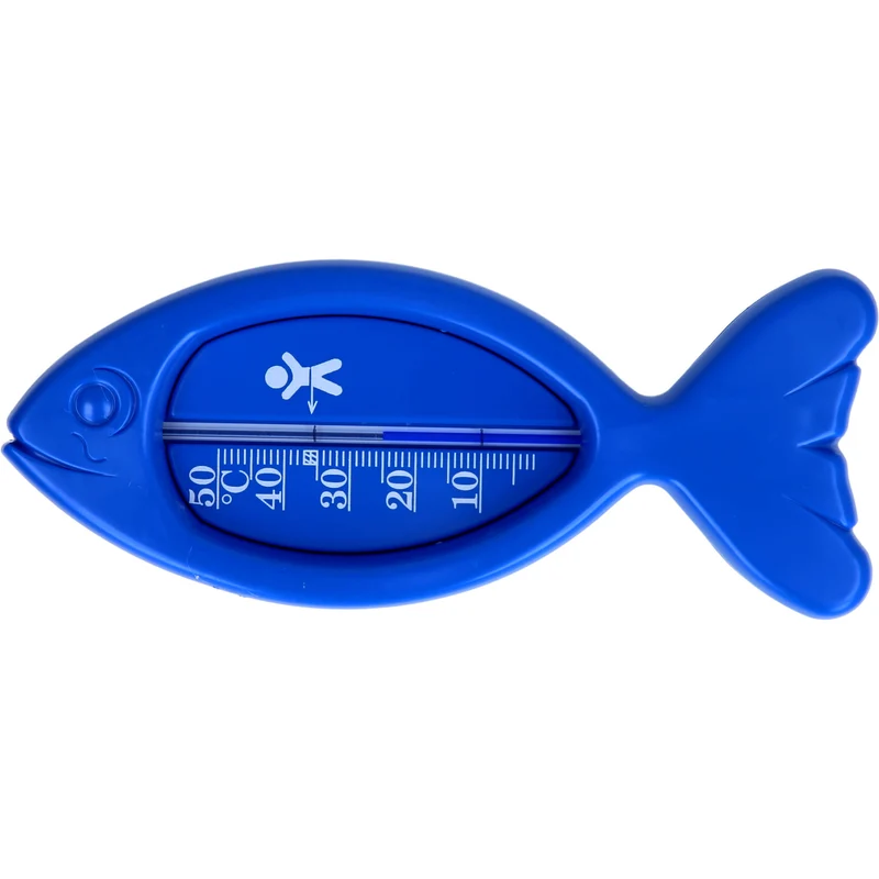 Badethermometer Fisch blau, 1 St